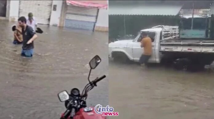 Fortes chuvas afetam São Raimundo Nonato e população fica alagada