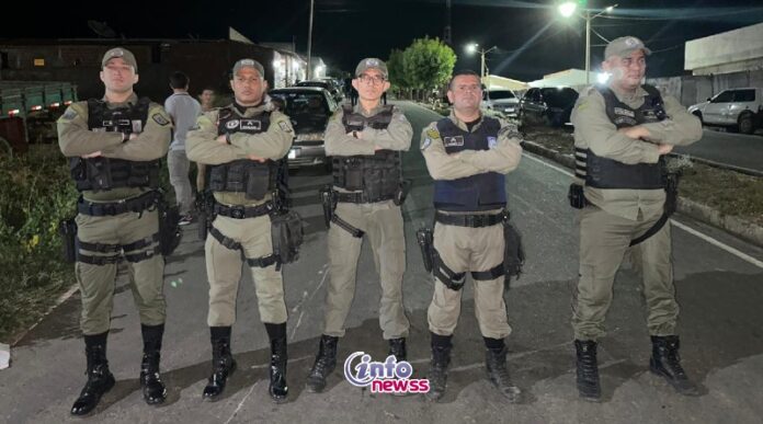 GPM de Acauã do PI apresenta relatório de ações em 2024 3 - Policiais do GPM de Acauã do Piauí 2