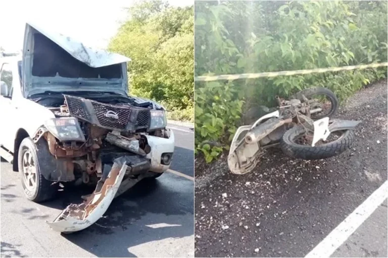 Jovem de 24 anos morre em colisão entre carro e moto no Sul do Piauí Jovem de 24 anos morre em colisão entre carro e moto no Sul do Piauí