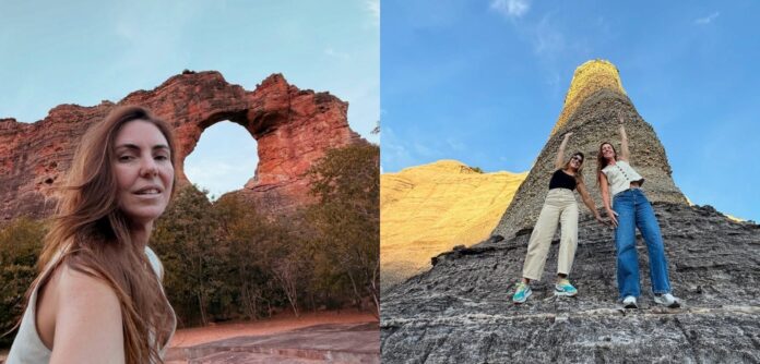 Jornalista visita a Serra da Capivara e compartilha belezas do parque nas redes sociais - destaque