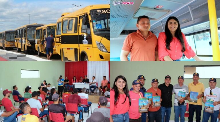 Prefeita de Padre Marcos, Wiliane Kelly, apresenta frota escolar e reafirma compromisso com a educação do município Prefeita de Padre Marcos, Wiliane Kelly, apresenta frota escolar e reafirma compromisso com a educação do município
