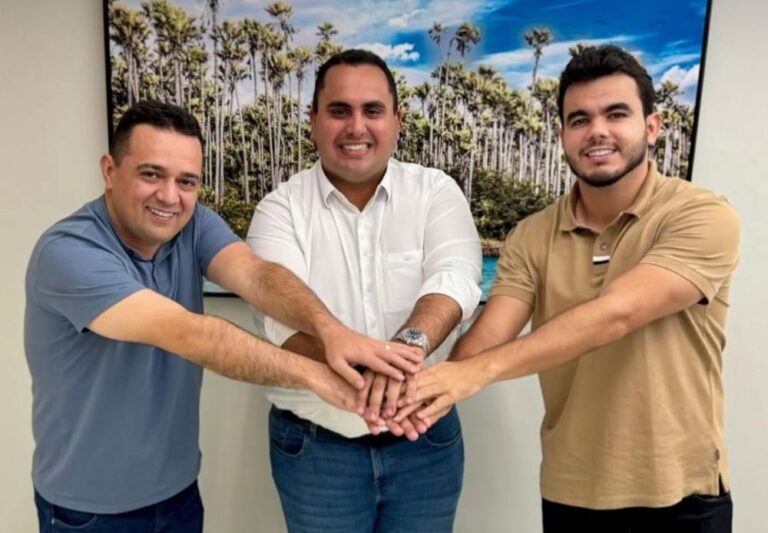 Prefeito de Caldeirão Grande do Piauí anuncia apoio a Georgiano Neto e Toninho de Caridade para 2026