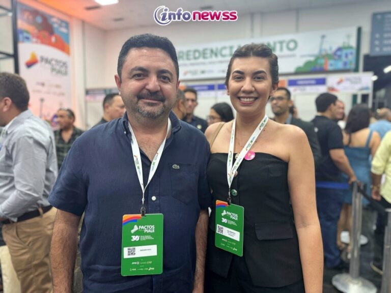 Prefeita Laís Barroso e equipe buscam avanços para Santa Cruz do PI no Pactos pelo Piauí