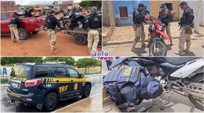 VIII Fase da Operação Hircus recupera 88 veículos com restrição na região de Picos - destaque