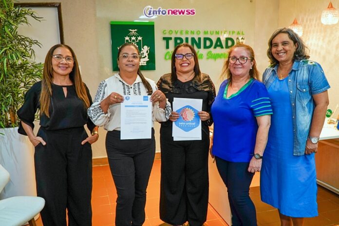 834357ea-1ba4-4484-9aef-17c5e77e1fa1Trindade adere à nova edição 2025-2028 do Selo Unicef