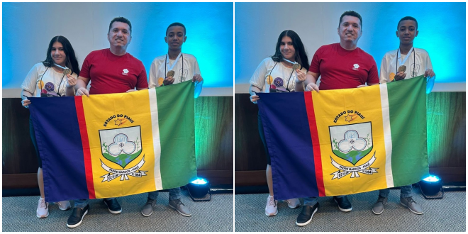 Alunos de Padre Marcos conquistam Ouro na 19ª OBMEP em evento nacional no Rio de Janeiro