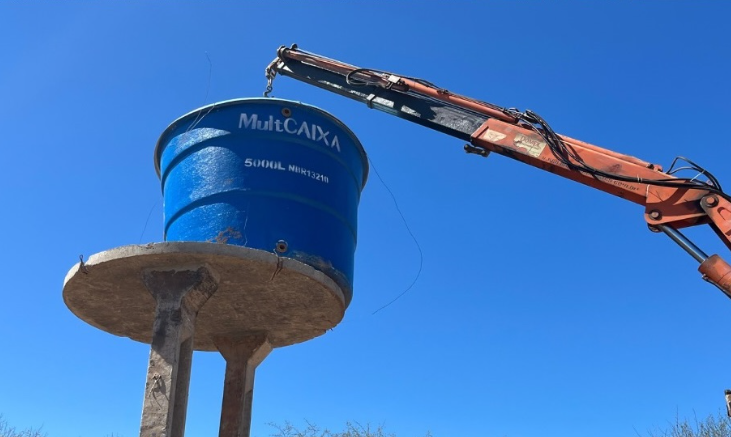 Prefeitura de Massapê do Piauí instala caixas d’água e reforça abastecimento rural Prefeitura de Massapê do Piauí instala caixas d’água e reforça abastecimento rural