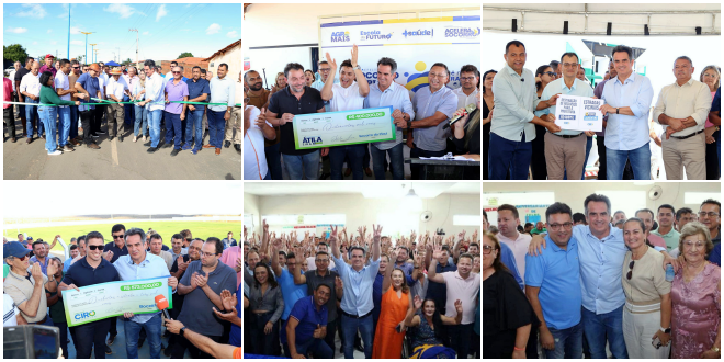 Ciro Nogueira inaugura obras e entrega benefícios em Picos e diversas cidades do Piauí durante o fim de semana