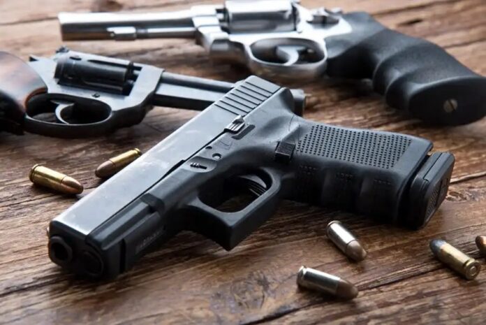 Colecionadores, atiradores desportivos e caçadores - arma de fogo