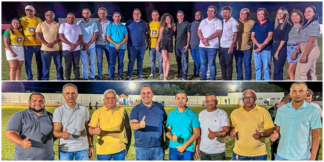 Deputado Georgiano Neto, prefeitos e lideranças regionais prestigiam rodada da Copa Regional Umbuzeiro Ferrado em Vera Mendes