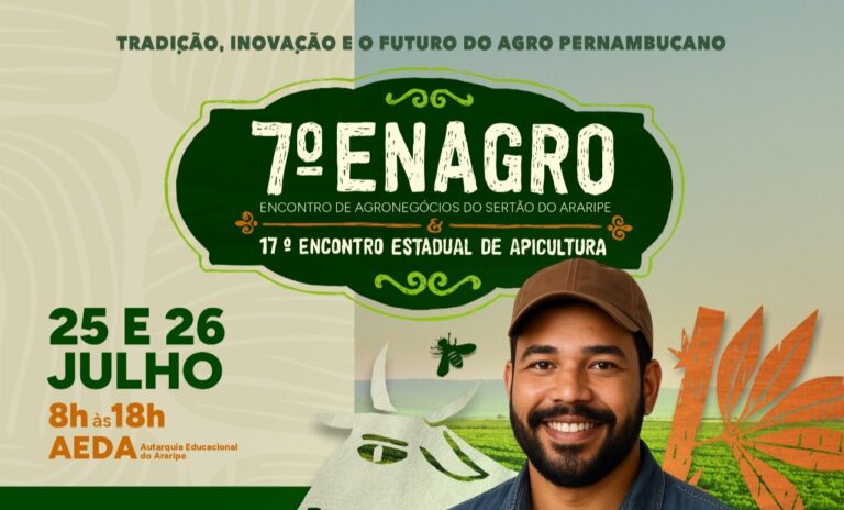 ENAGRO retorna após quatro anos e movimenta Araripina nos dias 25 e 26 de julho ENAGRO retorna após quatro anos e movimenta Araripina nos dias 25 e 26 de julho