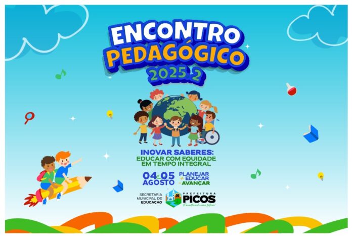 Encontro Pedagógico 2025.2 será realizado em 04 e 05 de agosto em Picos