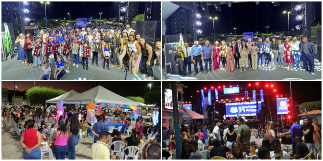 Espaço Criança, Culto em Ação de Graças, apresentações culturais e shows com Artistas da Terra marcam o segundo dia das comemorações dos 71 anos de Simões