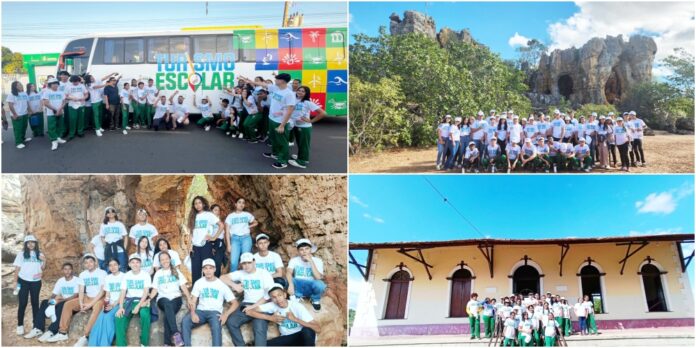 Estudantes exploram o Piauí em projeto das secretarias de Educação e Turismo