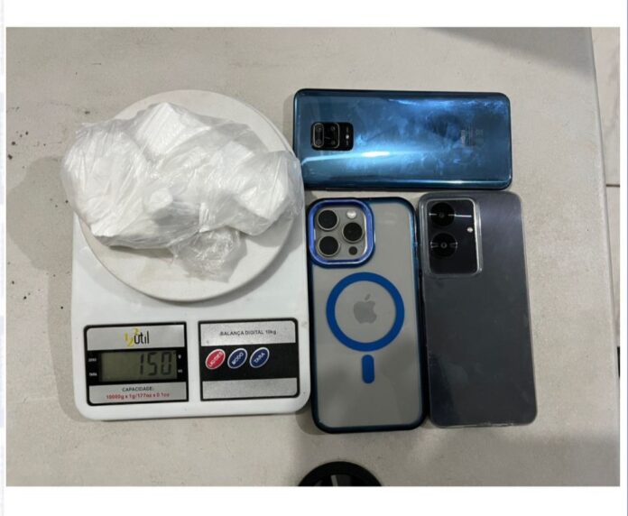 Polícia apreende 150g de cocaína durante abordagem na BR-316 em Trindade