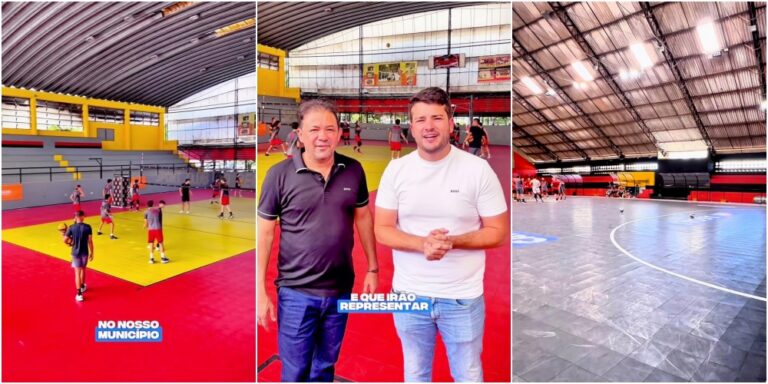 Programa ‘Quadra nos Trinques’ reformará quadras escolares de Araripina com padrão oficial Programa ‘Quadra nos Trinques’ reformará quadras escolares de Araripina com padrão oficial