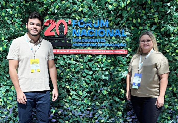 WhatsApp Image 2025-07-30 at 14.32.33Prefeito de Caldeirão Grande, Filipe Gonçalves, e secretária de Educação, Damiana Irene, participam do 20º Fórum Nacional da UNDIME, em Salvador-BA