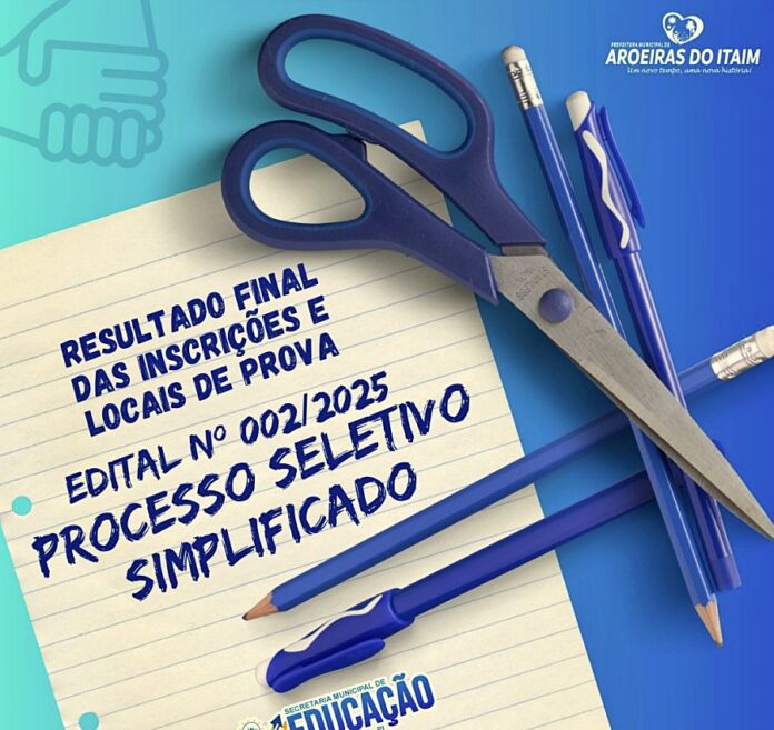 3Prefeitura de Aroeiras do Itaim divulga resultado final do Processo Seletivo Simplificad