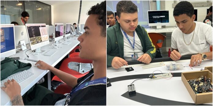 Estudantes piauienses vivem imersão em programação, robótica e cultura durante intercâmbio em Portugal
