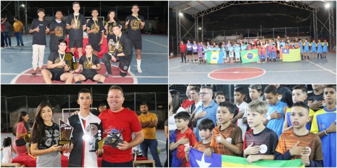 Francisco Macedo realiza encerramento do Campeonato Municipal de Futsal de Férias 2025