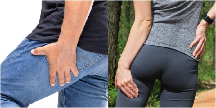 Passar muito tempo sentado pode causar a síndrome da bunda morta; saiba mais - gluteo Imagem ilustrativa da internet