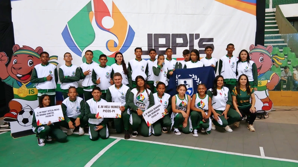 Picos terá oito atletas na fase nacional dos Jogos Escolares 2025 em outubro em Uberlândia-MG