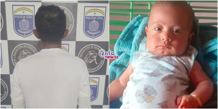Polícia Civil prende suspeito de homicídio de bebê e tentativa de assassinato em Ipubi