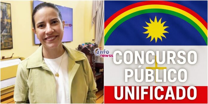 Raquel Lyra anuncia concurso unificado com 455 vagas e provas em 10 cidades de Pernambuco
