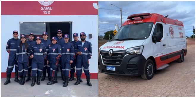 “SAMU começa a funcionar em Marcolândia com base própria e equipe preparada para atender a população”, diz prefeito Dr. Corinto Matos