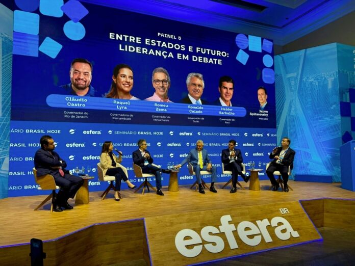 Somos um polo de inovação que é referência para o país, destaca governadora Raquel Lyra durante o Seminário Brasil Hoje, em São Paulo 1