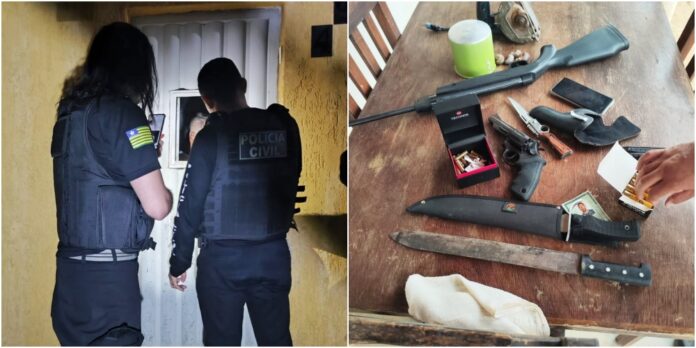 Suspeitos do homicídio em Marcolândia são presos em operação da Polícia Civil
