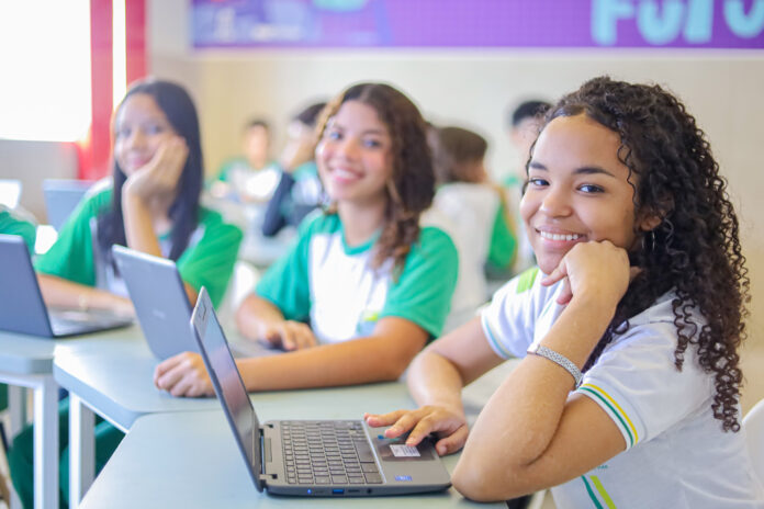 Alunos da rede estaudal do Piauí - Estudantes da rede estadual do Piauí - Sala de aula