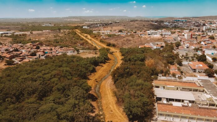 Canal São Pedro em Araripina