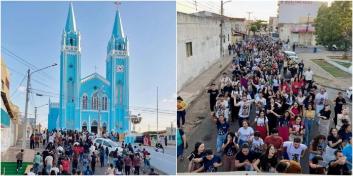 Centenas de jovens participam do Jubileu da Juventude da Diocese de Picos