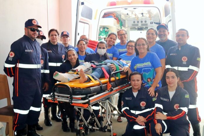 IMG_9139 - Agentes comunitários de saúde de Marcolândia participam de treinamento em primeiros socorros com apoio do SAMU