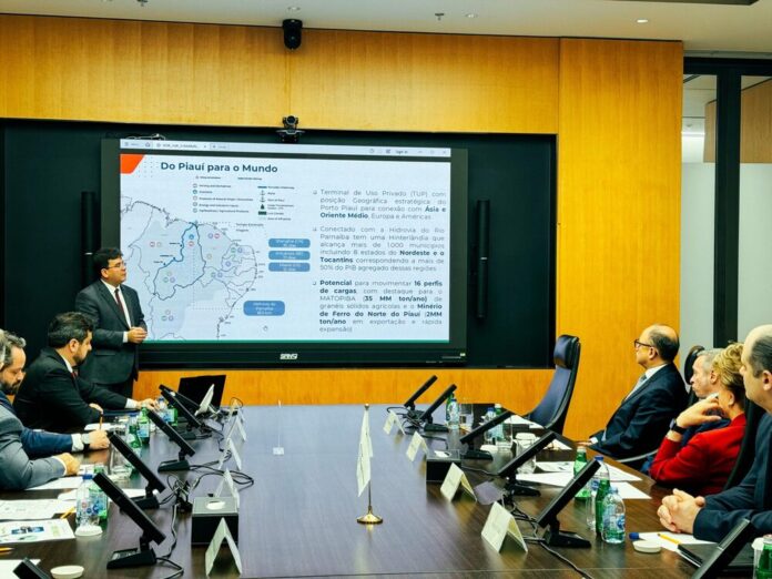 Na China, Rafael busca financiamento com banco do Brics para hidrovia do Parnaíba e Porto Piauí