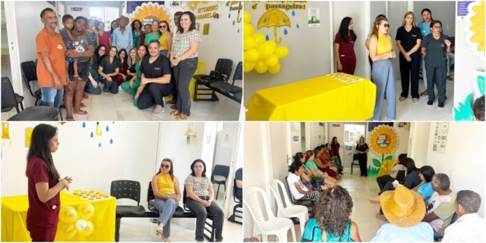 Saúde de Geminiano realiza ação do Setembro Amarelo em todas as UBS