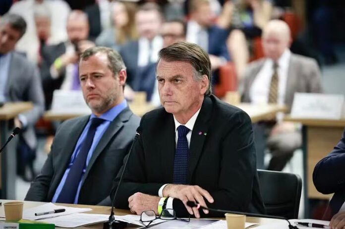 ex-presidente Jair Bolsonaro no Superiro Tribunal Federal (STF) Foto: Fellipe Sampaio/STF