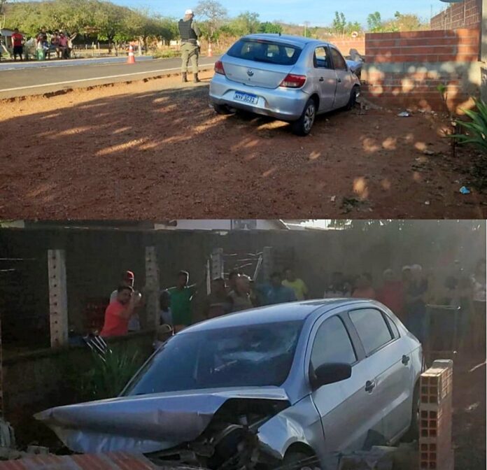 1Homem morre após colisão com muro na zona rural de picos