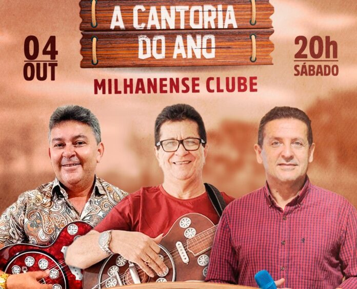 4ª edição do evento cultural Cantoria do Ano será realizada neste sábado (4) no Povoado Milhans em Geminiano destaque