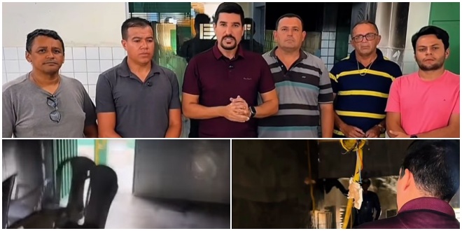 Adolescentes invadem escola e ateiam fogo na cantina após expulsão
