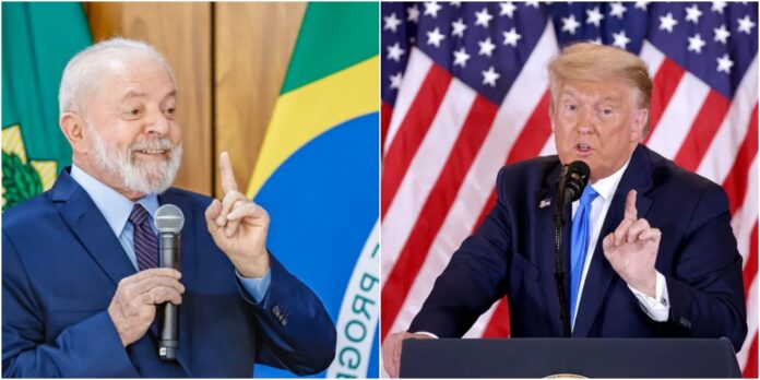Donald Trump liga para Lula e líderes tratam de retomada diplomática e parceria entre países - Lula e Trump Foto Lula (Foto: Ricardo Stuckert/PR/Divulgação), Trump (Foto: Chip Somodevilla/Getty Images )