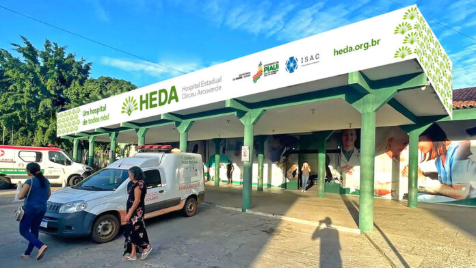 Hospital Estadual Dirceu Arcoverde (HEDA) em Parnaíba-PI - Hospital Regional de Parnaíba-PI