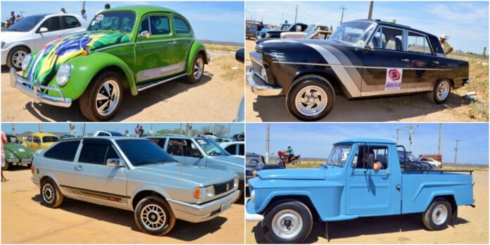 Jaicós revive memórias e paixão por veículos clássicos no 2º Encontro de Carros Antigos