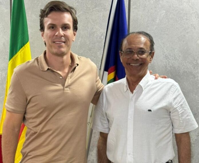 Miguel Coelho recebe apoio de Rildo Braz, ex-prefeito de Catende e liderança política da Mata Sul