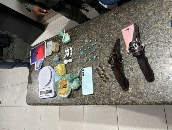 Operação prende traficante e homicida com armas, munições, indivíduo faccionado e líder do PCC na região de Ipubi