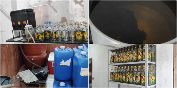 Polícia Civil fecha fábrica clandestina de bebidas alcoólicas em Recife