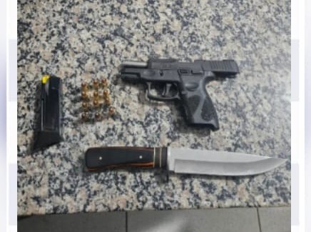 Polícia apreende pistola 9mm e prende homem por porte ilegal de arma em Ipubi