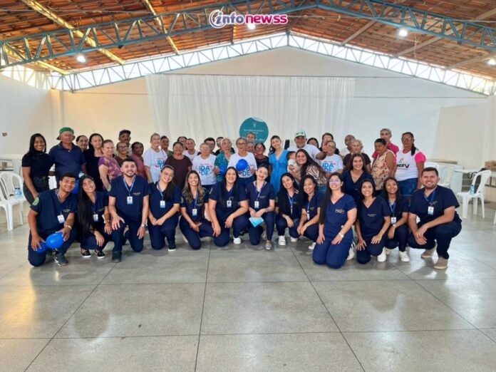 Projeto da UniGrande Araripina promove ação de saúde e bem-estar com idosos em Francisco Macedo