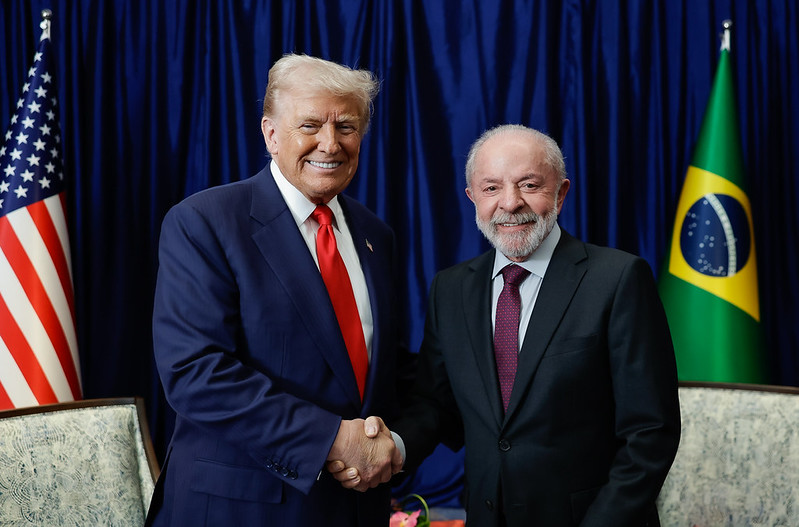Trump e Lula Foto: Ricardo Stuckert/PR